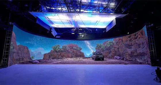 XR de studioachtergrond leidde Muur, de Binnen 3D Geleide Vertoning van Immersive Hd