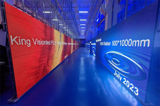 Van de het Stadiumachtergrond van koningsvisionled full color P3.91 P4.81 de Huur LEIDENE Vertoningsgebeurtenis