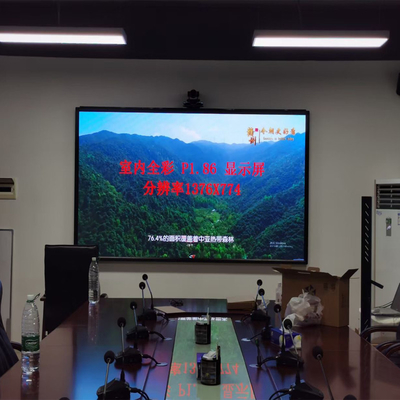 Shenzhenp1.86 Binnen4k LEIDENE Videomuurvervanging LCD die het Schermeffect Vertoning verbinden